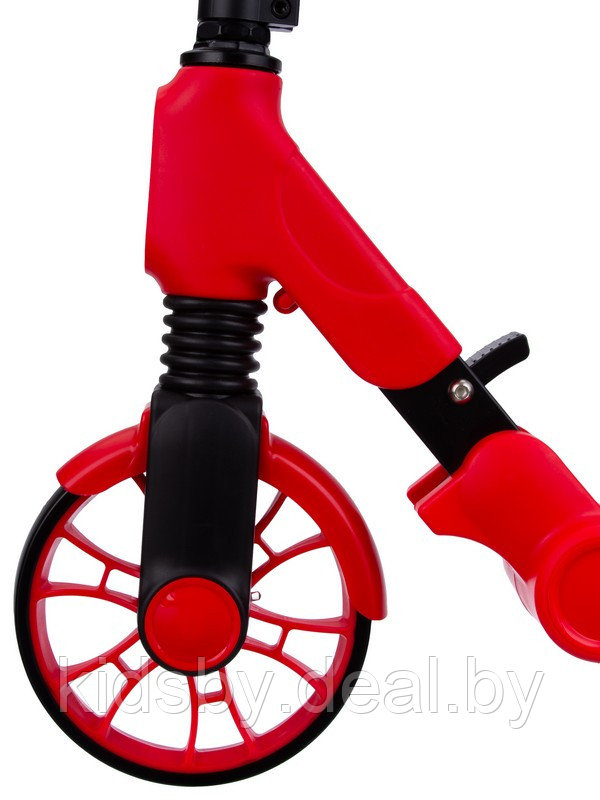 Самокат Slider IT26R (красный) Складной с ручным тормозом - фото 5 - id-p225688549