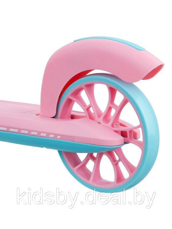 Самокат Slider IT26P (розовый) Складной с ручным тормозом - фото 5 - id-p225688550