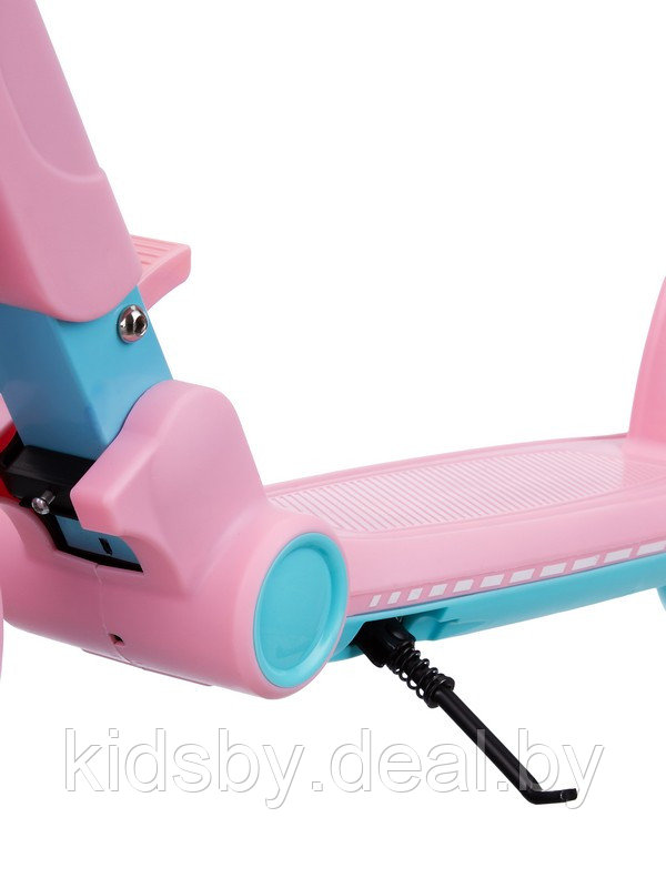 Самокат Slider IT26P (розовый) Складной с ручным тормозом - фото 6 - id-p225688550
