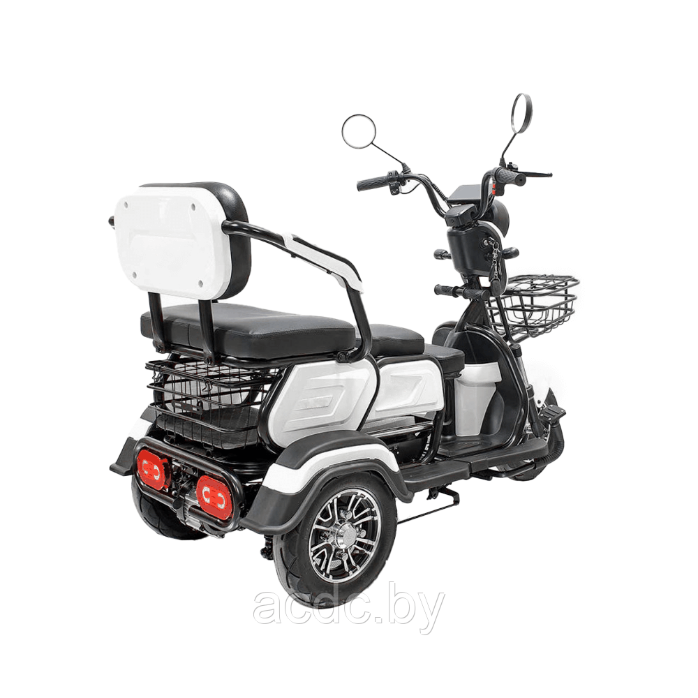 Электротрицикл ZUBR GT X6 (60V 1000 W) дифференциал - фото 5 - id-p225689879