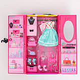 Кукла в наборе + шкаф. Игрушка  SR-T-4264, фото 2