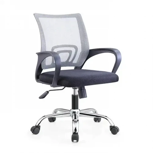 Кресло SITUP MIX 696 chrome (сетка Light Grey/ Black) - фото 1 - id-p225690147