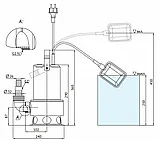 Дренажный насос Unipump серии INOXVORT 400 SW, фото 6