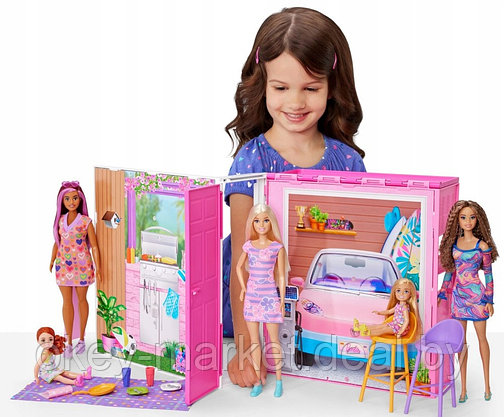 Кукольный домик Barbie - Уютный дом HRJ76, фото 3