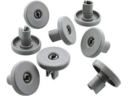Комплект колес нижнего ящика для посудомоечной машины Electrolux i06ZA03 (50286965004, DWB902ZN, WK557B), фото 2