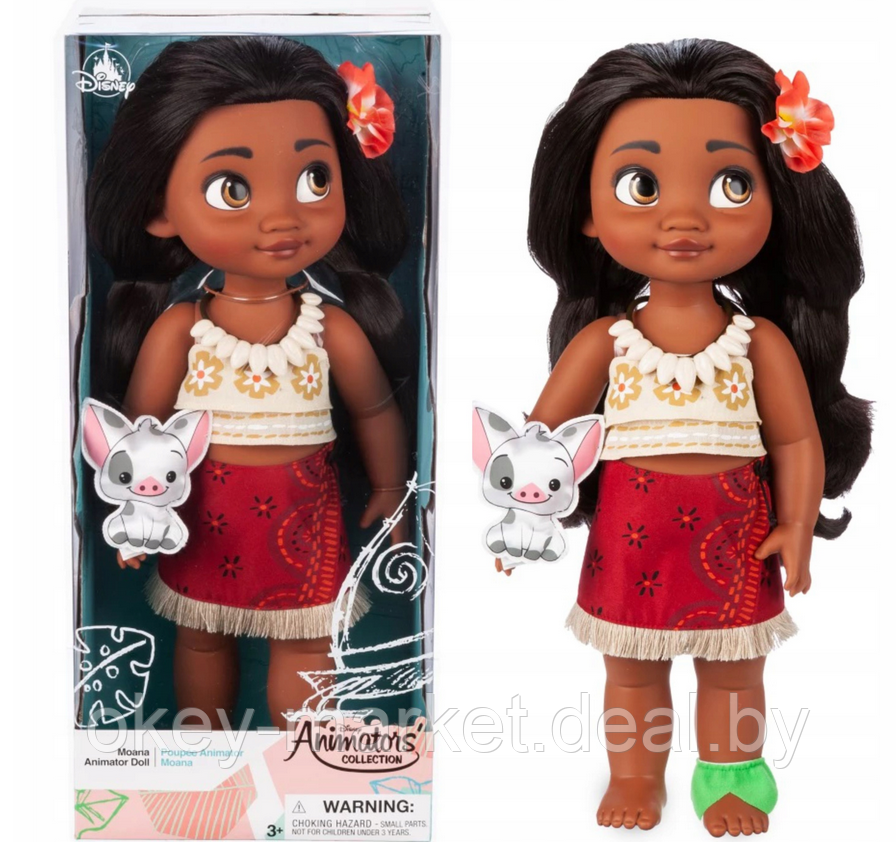 Кукла Моана Disney Animators' Collection Moana Doll - фото 10 - id-p170018349