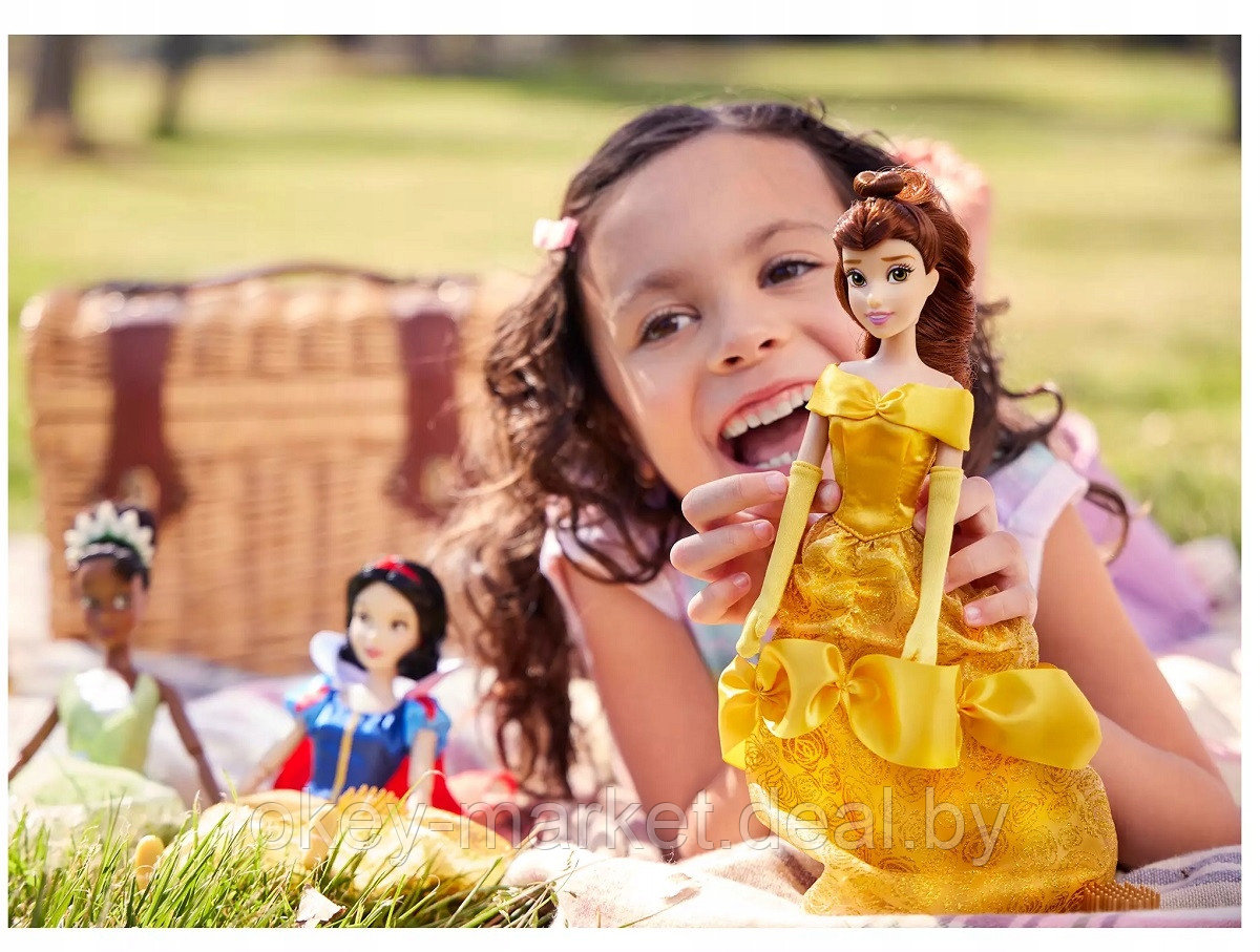 Кукла Disney Белль Красавица и Чудовище с расческой - фото 9 - id-p174948630