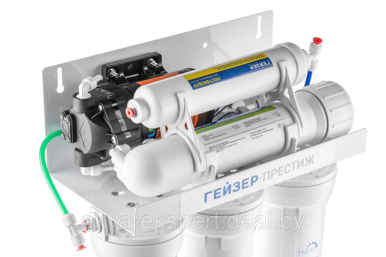 Система обратного осмоса Гейзер Престиж П с помпой (кран №3) - фото 4 - id-p173937343