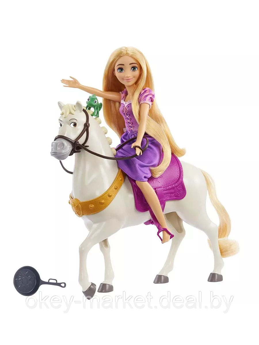 Кукла Disney Princess Рапунцель и Максимус HLW23 - фото 4 - id-p225690420