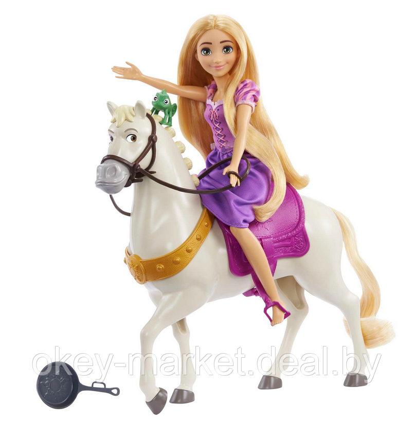 Кукла Disney Princess Рапунцель и Максимус HLW23 - фото 3 - id-p225690420