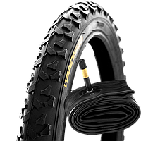 1шт+1шт Покрышка с камерой 16x1,95 P1033S Wanda + 16X1.95/2.125 AV Wanda