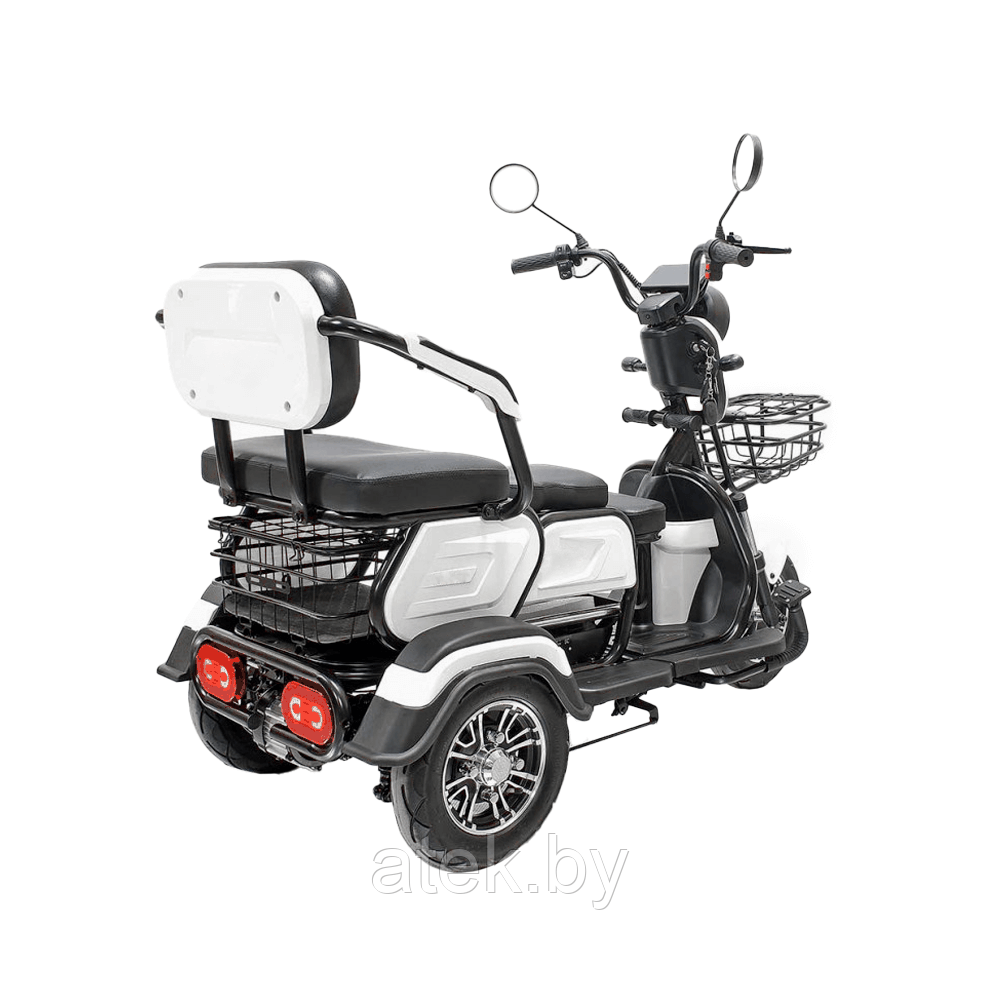 Электротрицикл ZUBR GT X6 (60V 1000W пиковая 1500W) дифференциал - фото 5 - id-p225690528