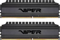 Оперативная память PATRIOT Viper 4 Blackout Gaming DDR4 Общий объём памяти 8Гб Module capacity 4Гб Количество