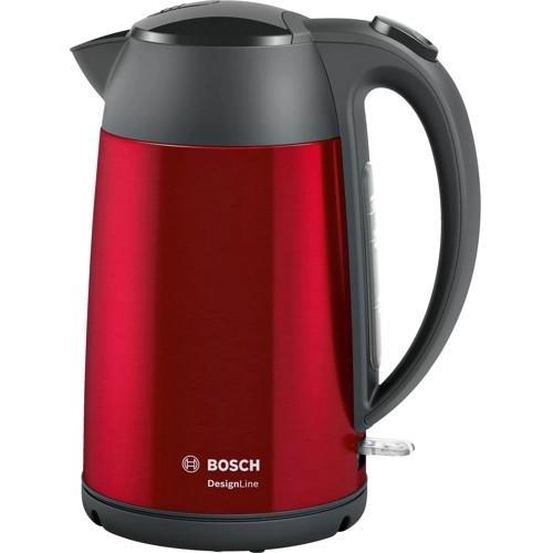 Чайник электрический Bosch TWK3P424 1.7л. 2400Вт красный (корпус: нержавеющая сталь) - фото 1 - id-p225690925