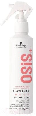 Спрей для укладки волос Schwarzkopf Professional Osis+ Flatliner термозащитный - фото 1 - id-p223171685