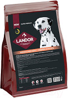 Сухой корм для собак Landor Для взрослых cредних и круп. пород c индейкой и лососем / L1021