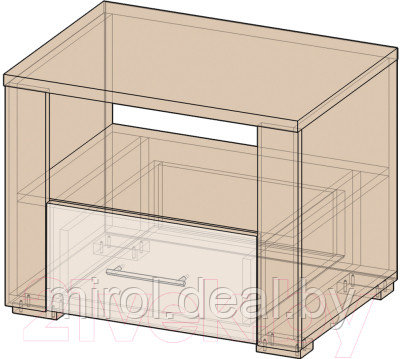 Комплект мебели для спальни Интерлиния Коламбия-4 - фото 3 - id-p225704171