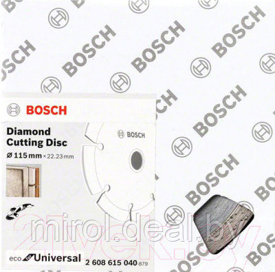 Отрезной диск алмазный Bosch 2.608.615.040 - фото 2 - id-p225704324