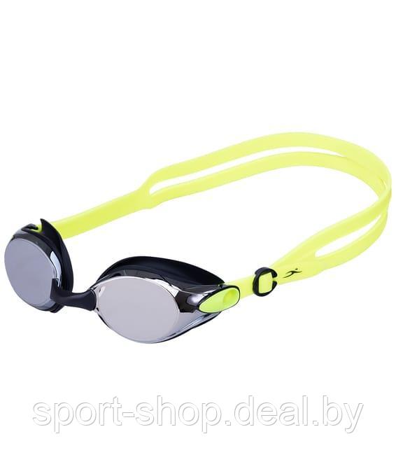 Очки для плавания 25Degrees Load Mirror Black/Lime 25D2111M,очки для плавания, очки для плавания в бассейне - фото 1 - id-p225705766