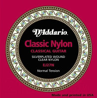 Струны для классической гитары D'Addario EJ27N Normal Tension