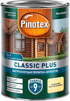 Антисептик для древесины Pinotex Classic Plus 3в1 CLR база