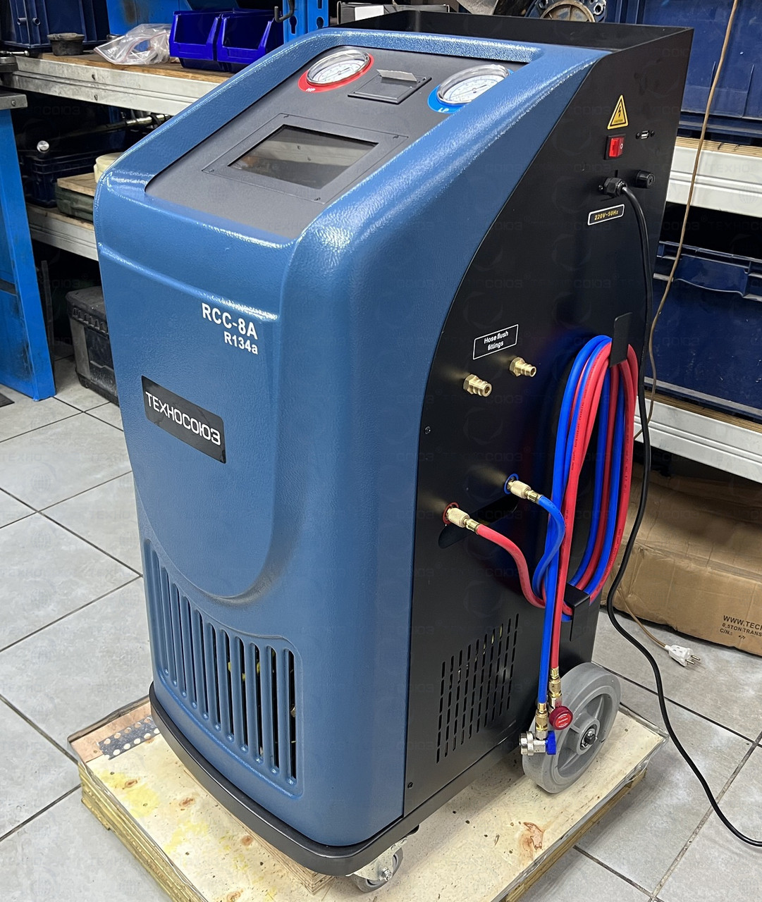 Автоматическая установка для заправки автомоильных кондиционеров Tektino RCC-8A - фото 2 - id-p127591660