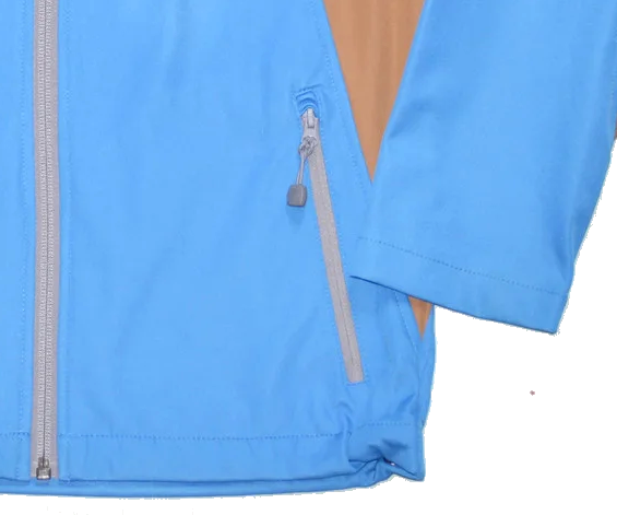 Кофта-куртка спортивная лёгкая на рост 140 см - фото 3 - id-p23361976