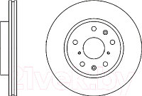 Тормозной диск Bosch 0986479S58