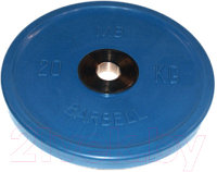 Диск для штанги MB Barbell Олимпийский d51мм 20кг