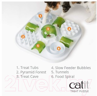 Игрушка для кошек Catit Лабиринт для лакомств / H430101 - фото 3 - id-p225709902