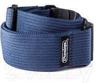 Ремень для гитары Dunlop Manufacturing D27-01NV Ribbed Cotton Navy Blue