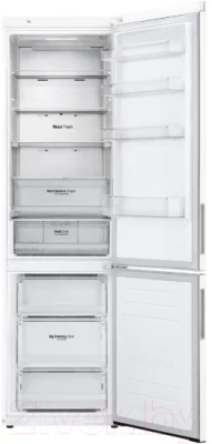 Холодильник с морозильником LG DoorCooling+ GA-B509CQTL - фото 4 - id-p225714056