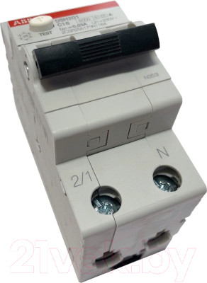 Дифференциальный автомат ABB DSH201 C16 A30 1P+N 16А / 2CSR255170R1164 - фото 2 - id-p225713108