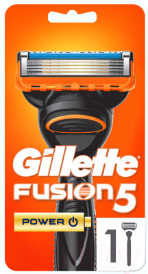 Бритвенный станок Gillette Fusion Power с элементом питания - фото 1 - id-p225714110