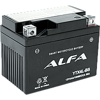 Аккумуляторная батарея марки ALFA YTX4L-BS 4Ah (50A 113*70*85)
