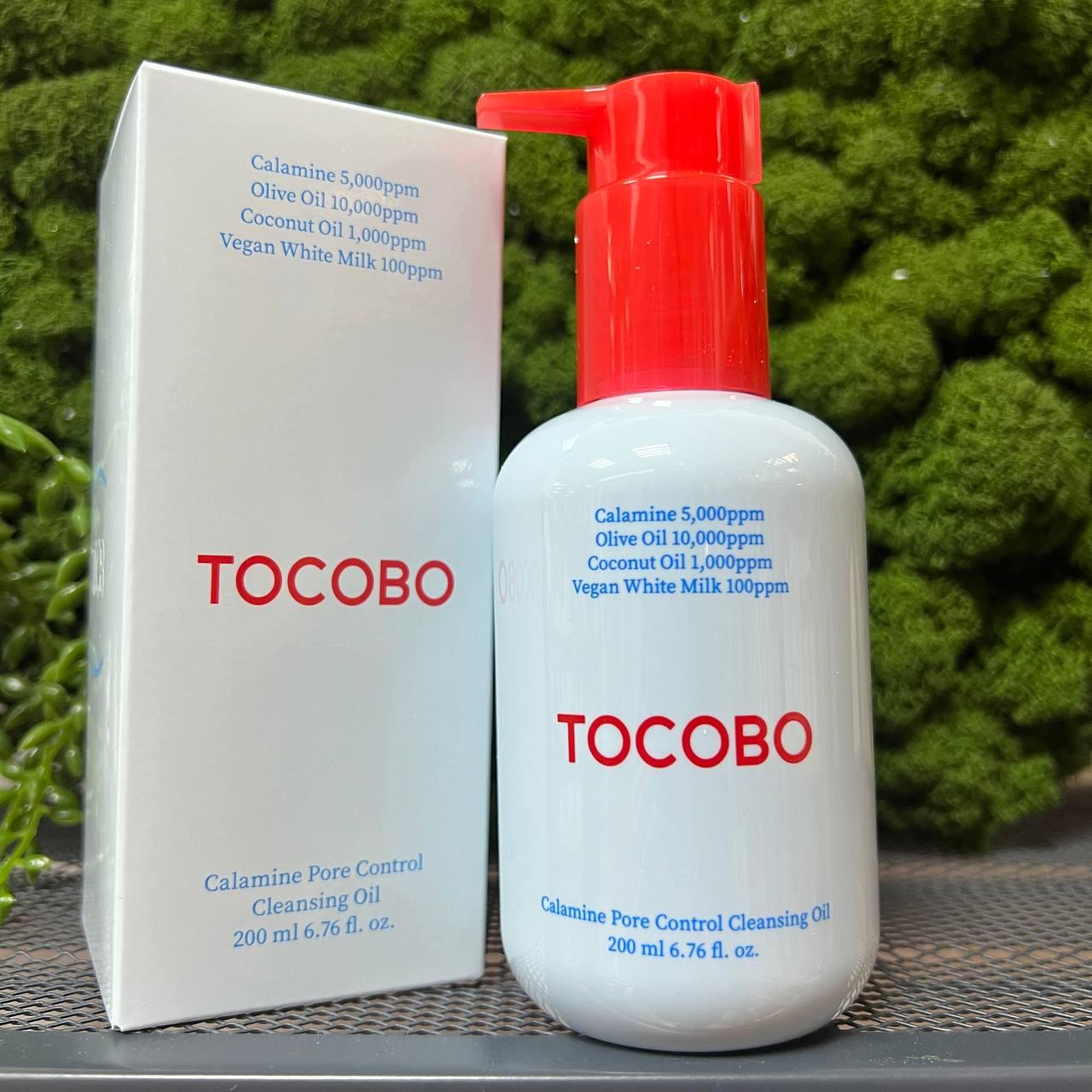 Масло гидрофильное с каламином Tocobo Calamine pore Control Cleansing Oil, 200мл - фото 1 - id-p225635180