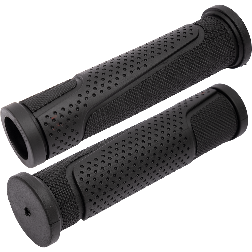 Ручки 00-170466 на руль H305 резиновые 130мм черные
