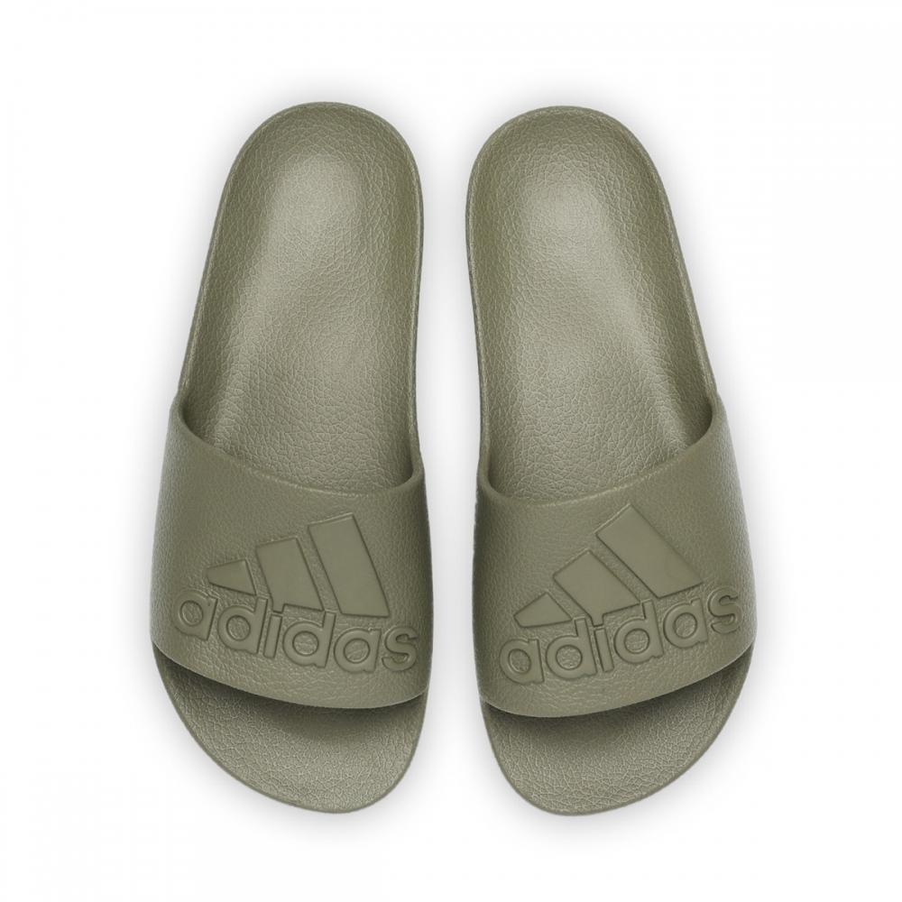 Шлепанцы мужские ADIDAS ADILETTE AQUA зеленый IF7372 - фото 1 - id-p225634438