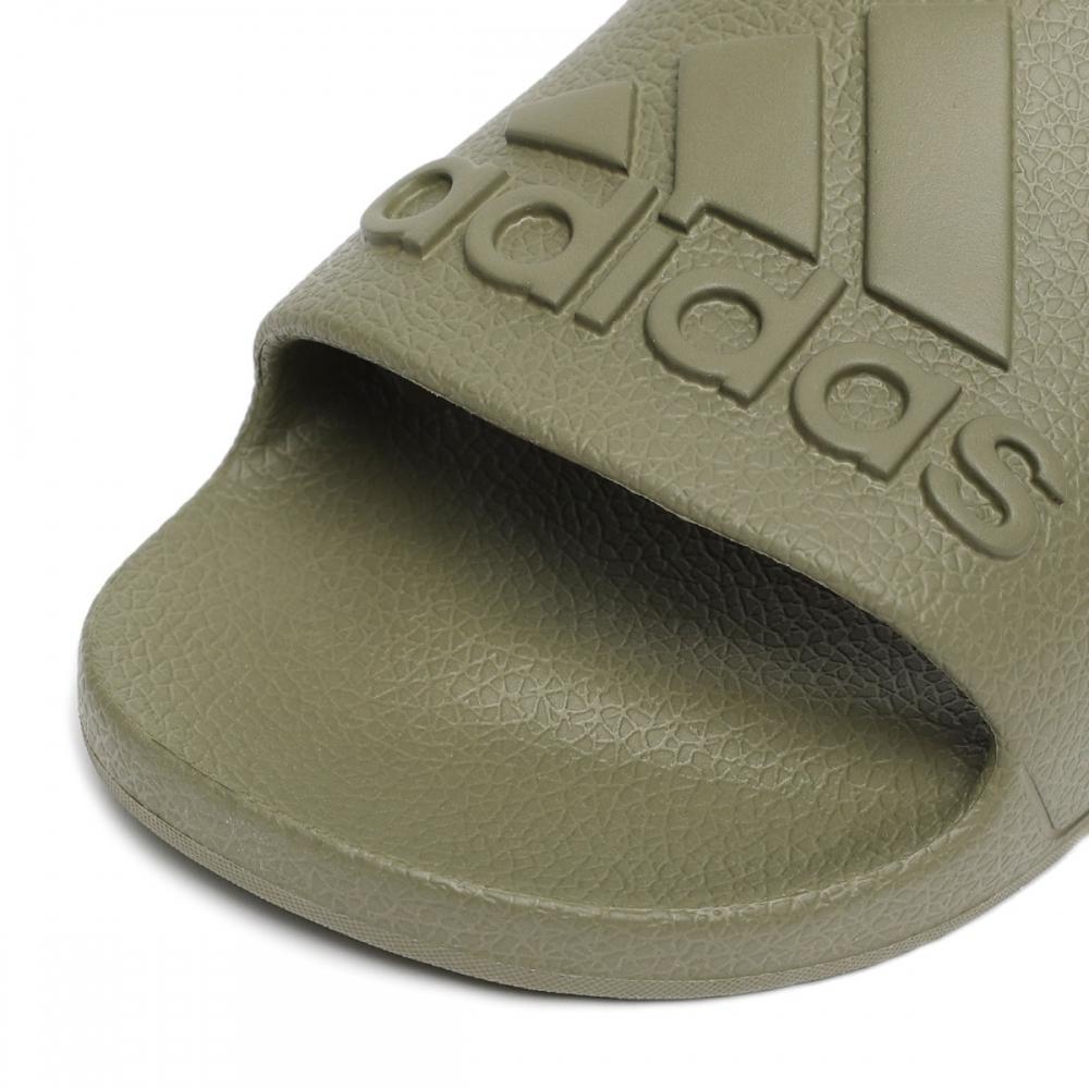 Шлепанцы мужские ADIDAS ADILETTE AQUA зеленый IF7372 - фото 3 - id-p225634439