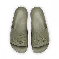 Шлепанцы мужские ADIDAS ADILETTE AQUA зеленый IF7372