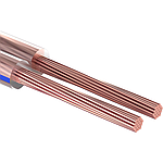 Кабель акустический 2х0,35мм² прозрачный Proconnect  BLUELINE 01-6202-6