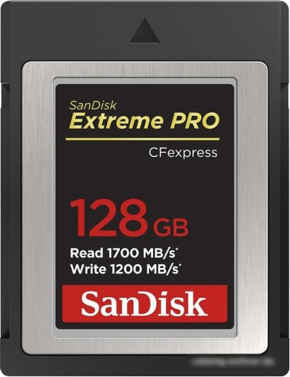 Карта памяти SanDisk Extreme Pro CFexpress Type B SDCFE-128G-GN4NN 128GB - фото 1 - id-p225723507