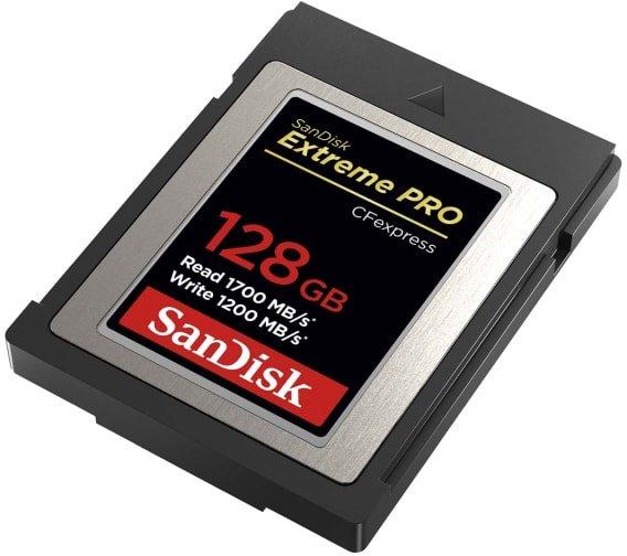 Карта памяти SanDisk Extreme Pro CFexpress Type B SDCFE-128G-GN4NN 128GB - фото 3 - id-p225723507