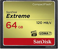 Карта памяти SanDisk Extreme CompactFlash 64GB [SDCFXSB-064G-G46]