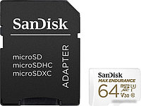 Карта памяти SanDisk microSDXC SDSQQVR-064G-GN6IA 64GB (с адаптером)