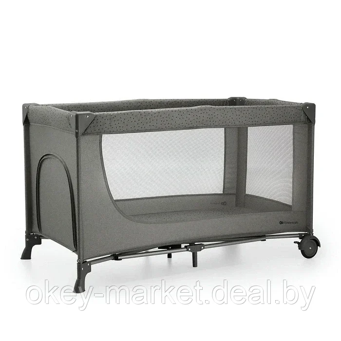 Детский манеж-кровать Kinderkraft Joy 2 с аксессуарами серый - фото 6 - id-p225724012