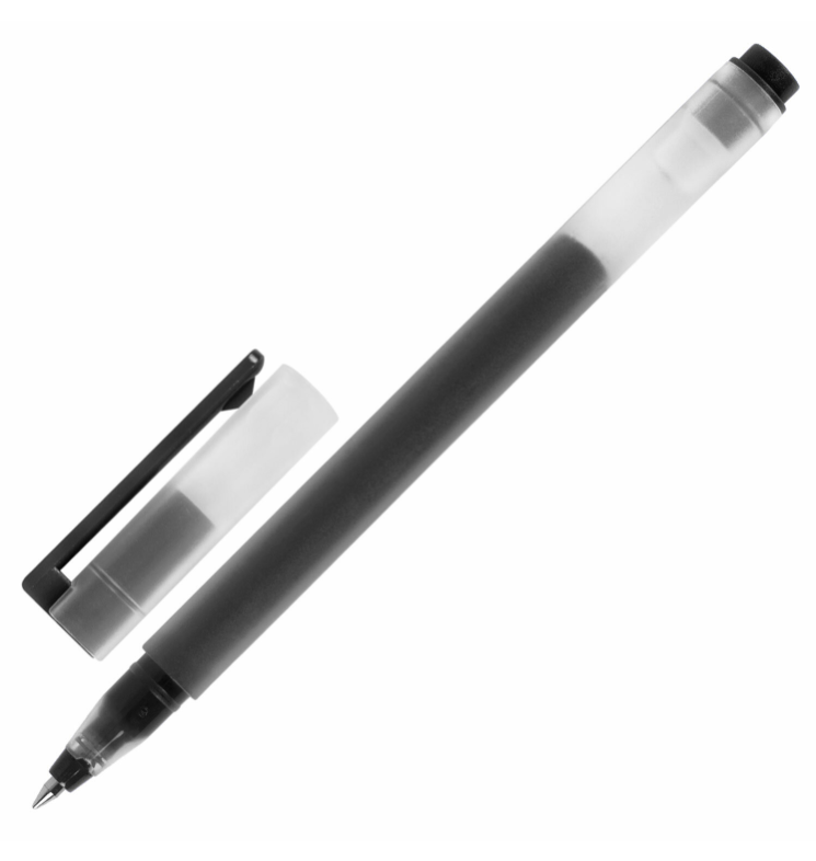 Ручка гелевая BRAUBERG "X-WRITER 1800", черная, стандартный узел 0,5 мм - фото 5 - id-p225723539