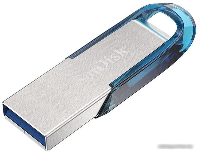 USB Flash SanDisk Cruzer Ultra Flair CZ73 32GB (синий) - фото 2 - id-p225723496