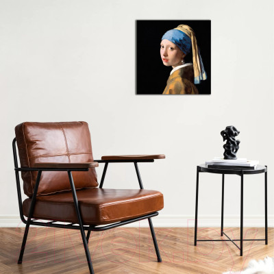 Картина на стекле Stamprint Девушка с жемчужной сережкой Я. Вермеер PT028 - фото 2 - id-p225729628