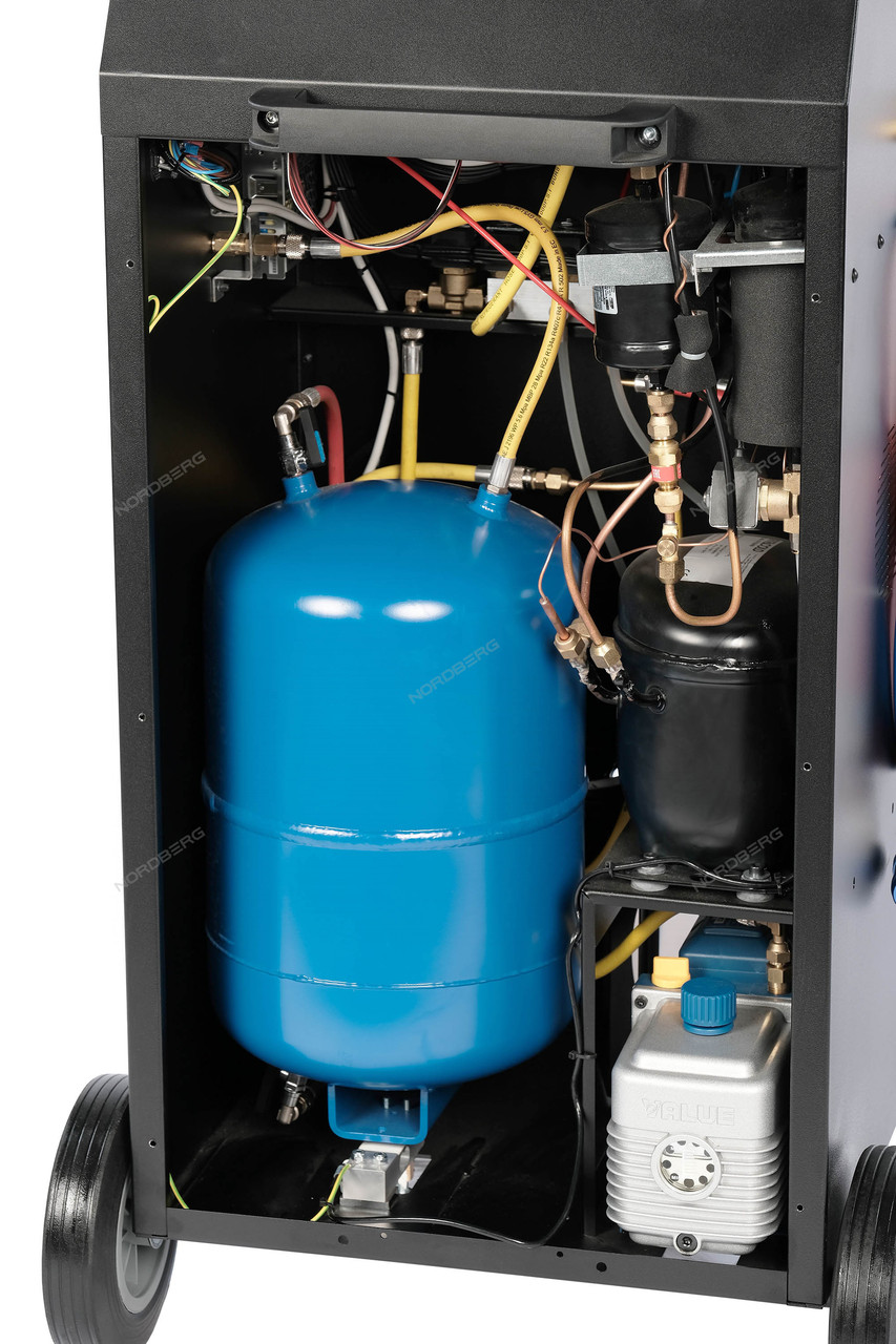 Установка автомат для заправки авто кондиционеров с принтером NORDBERG NF23P - фото 5 - id-p225731317